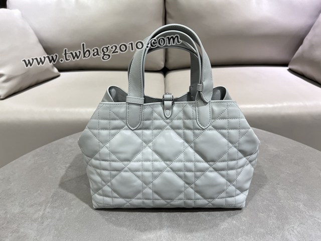 Dior专柜新款迪奥中号Toujours手袋牛皮超大藤格纹休闲女包 djfk1243